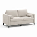 2-Sitzer Sofa 170 x 85 x 82 cm Polyester Rechteckig Beige